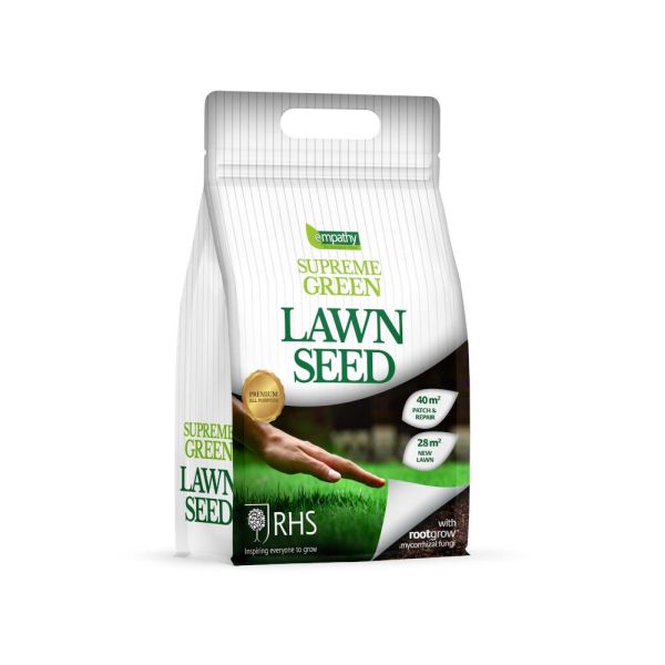 Supreme Green Lawn Seed With Rootgrow 1kg